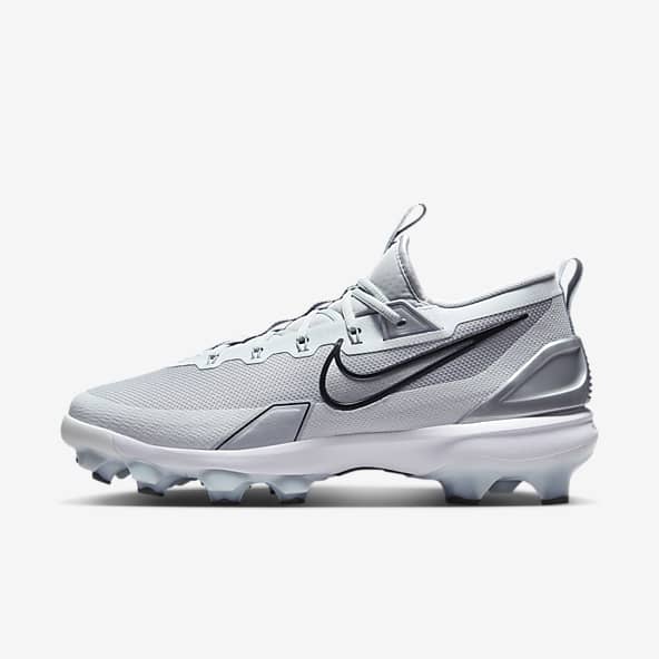 Gray nike cleats hot sale
